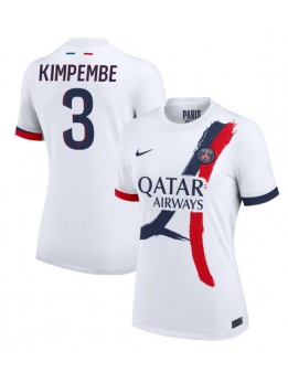 Zenske Futbalové oblečenie Paris Saint-Germain Presnel Kimpembe #3 2024-25 Krátky Rukáv - Preč